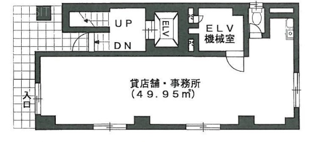 戸塚ビル1F 間取り図