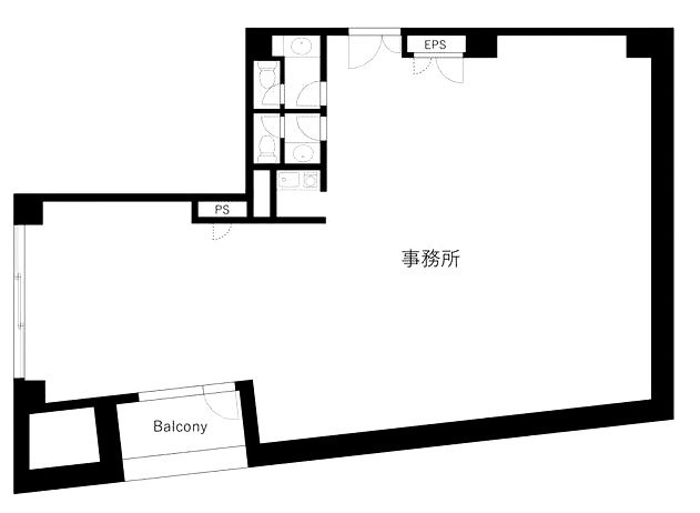 アイデアルビル4F 間取り図