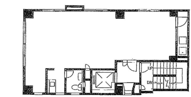 利久堂ビル4F 間取り図