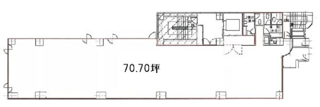 KDX神田北口ビル2F 間取り図