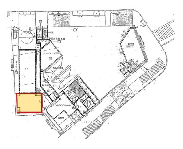 Daiwa渋谷宮益坂ビル1F 間取り図