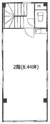 高木ビル2F 間取り図