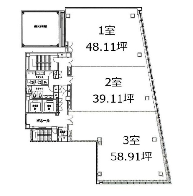 MPR東上野ビル3F 間取り図