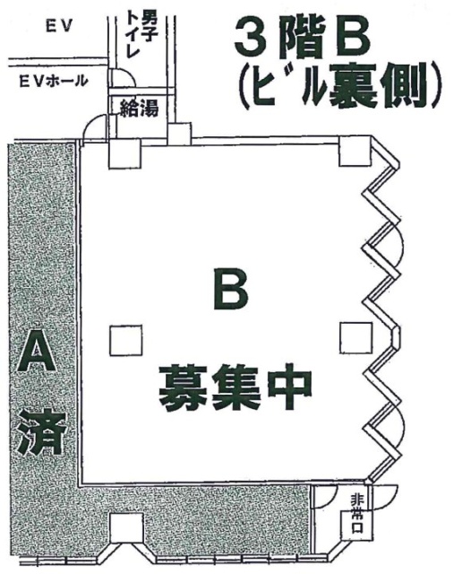 東興ビルB 間取り図