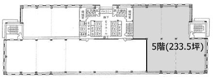 武蔵小杉STMビル5F 間取り図