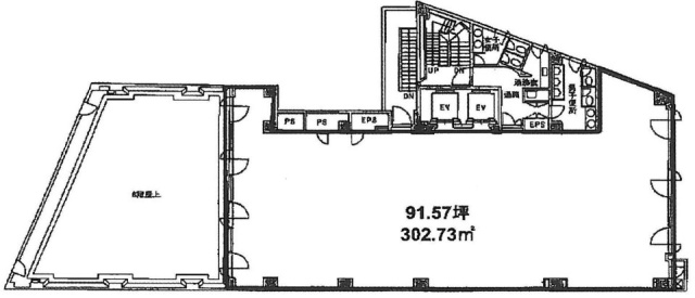 ランディック神田ビル9F 間取り図