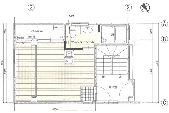 メゾン原宿302 間取り図