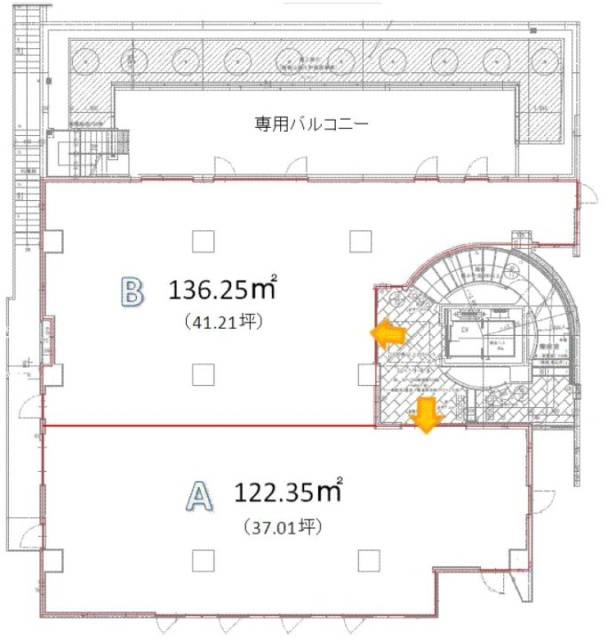 石神井台クリニックモールビルA 間取り図