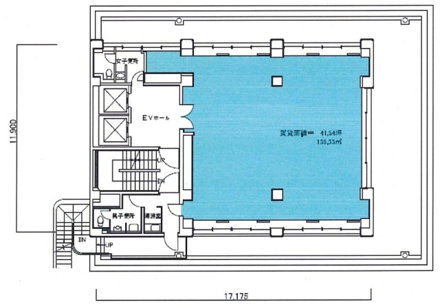 物産ビル7F 間取り図