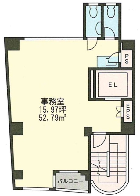 深山ビル4F 間取り図
