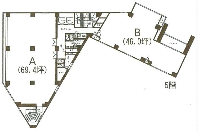 常盤ビルA 間取り図