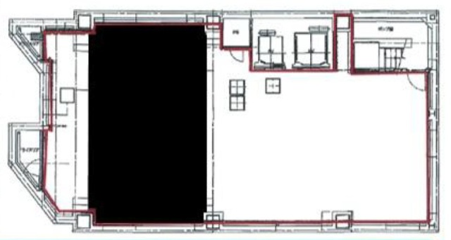 小滝橋パシフィカビルB1F 間取り図