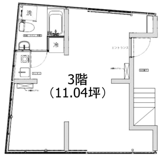 Y-3 Yamagataya3F 間取り図