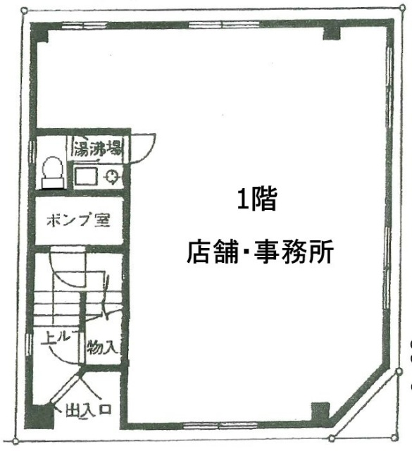 コーポ宮野1F 間取り図