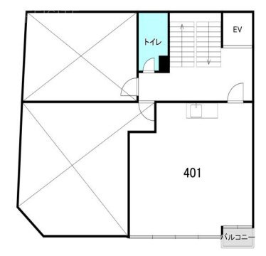 御茶の水KSビル401 間取り図
