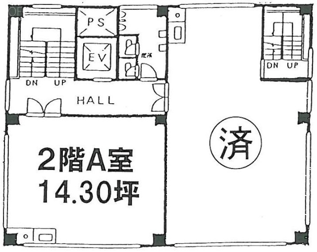 高関ビルA 間取り図