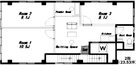 CASA VERDE2F 間取り図