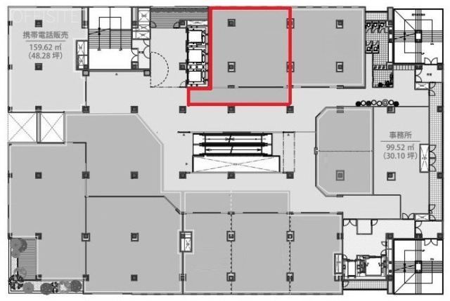 プレミアヨコハマ3F 間取り図