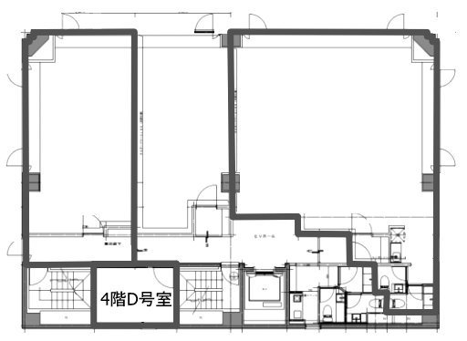 新川一丁目ビルD 間取り図