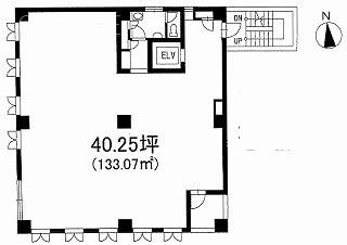 さわやビル2F 間取り図