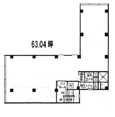 昭和ビル2F 間取り図