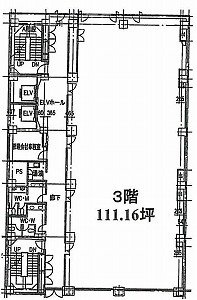 日本橋本町216ビル5F 間取り図