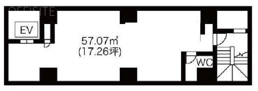 NVⅠビルB1F 間取り図