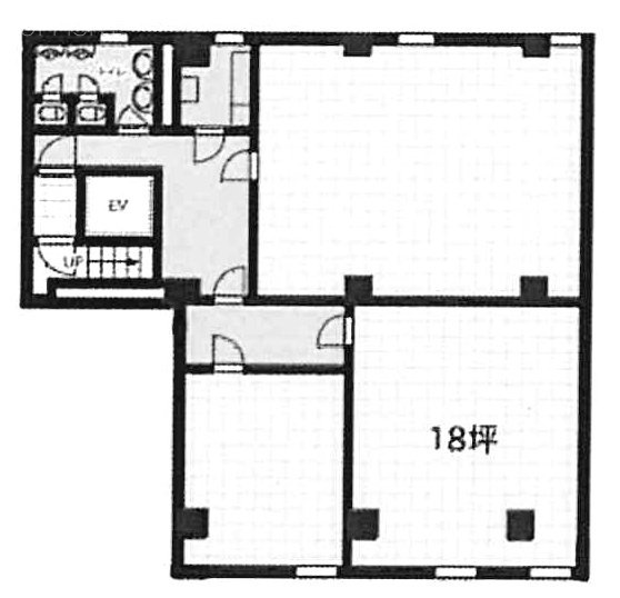 浜吉ビル6F 間取り図