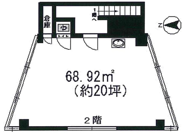 小松ビル2F 間取り図