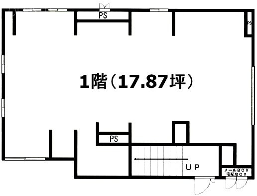 クックランド駒沢公園1F 間取り図