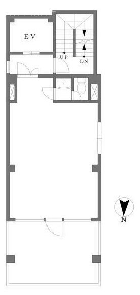 麹町インテリジェントビル701 間取り図