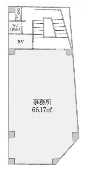 東京貴金属会館3F 間取り図