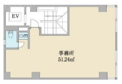 HTT人形町ビル3F 間取り図