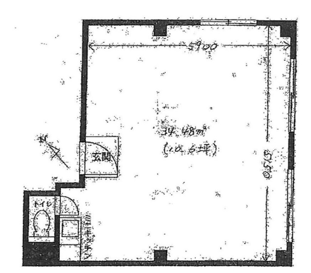 信州屋米山ビル2F 間取り図