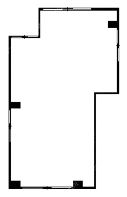 碑ハイツ1F 間取り図