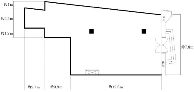 アサイガーデンコート1F 間取り図