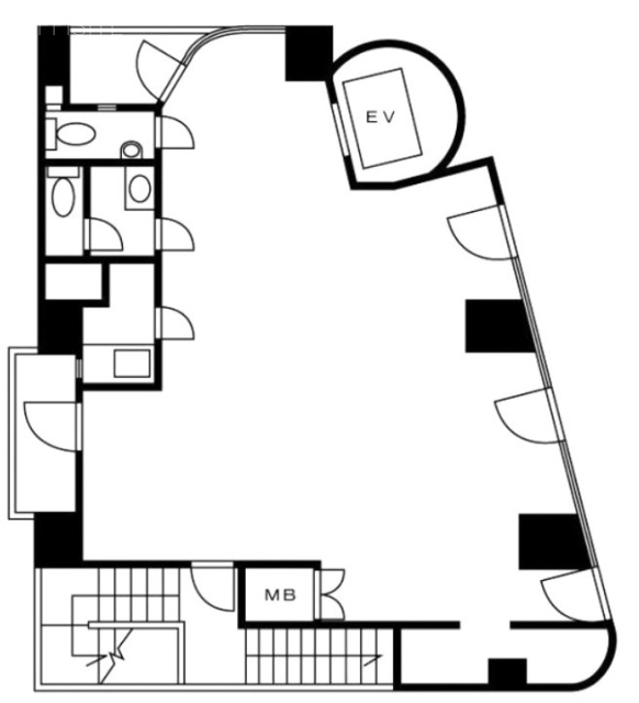 ニュー徳栄ビル3F 間取り図