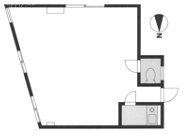 明松ビル301 間取り図