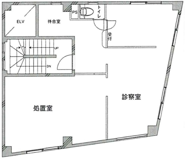 ベイビュー横浜ビル2F 間取り図