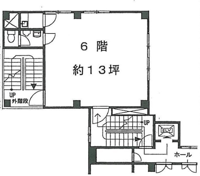 森ビル6F 間取り図