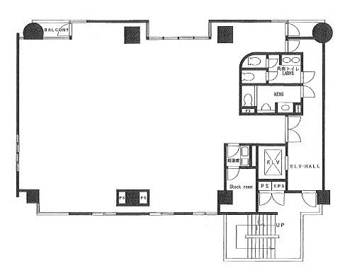 パンセビル2F 間取り図