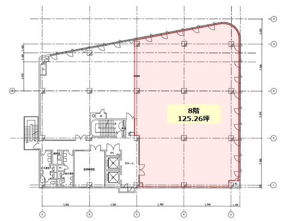 IMI千葉富士見ビル分割 間取り図