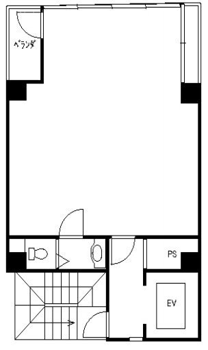 美豊(みほう)ビル6F 間取り図