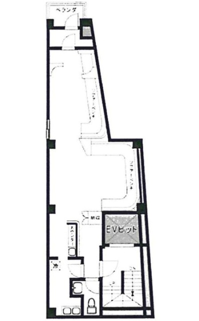 OK2ビル4F 間取り図
