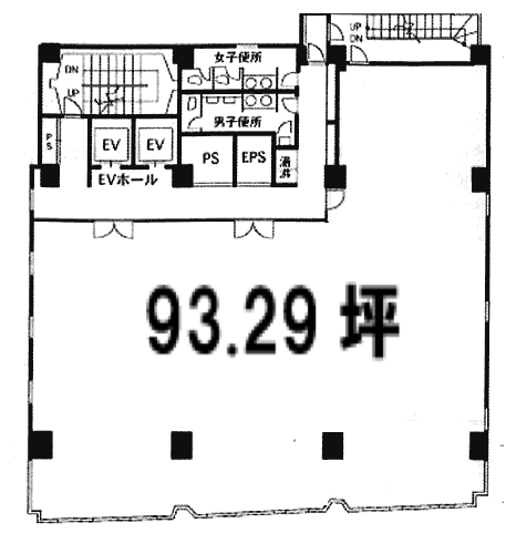 第3安田ビル6F 間取り図