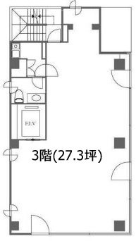 内神田LDビル3F 間取り図