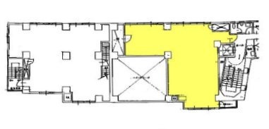 新大宗道玄坂上ビル2F 間取り図