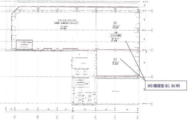 DSM新横浜ビル9F 間取り図