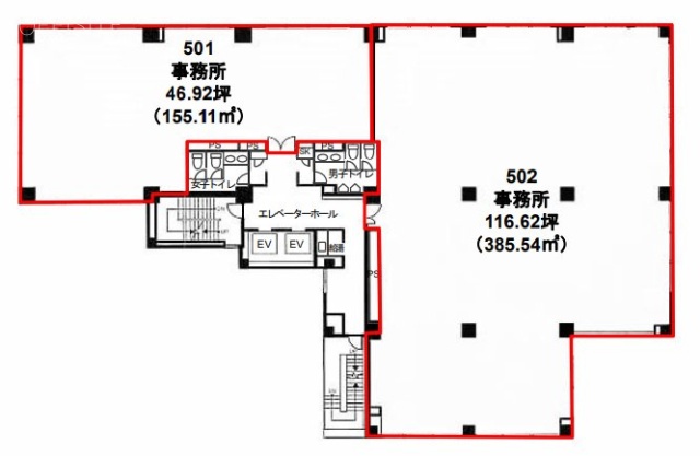 MUPRE東池袋501 間取り図