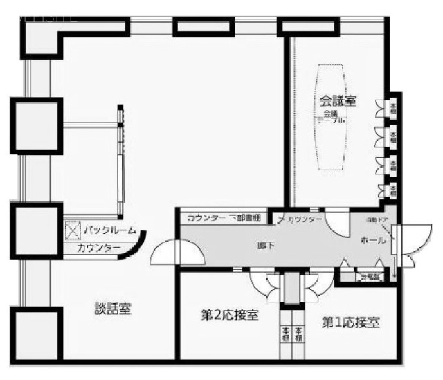 ステージビルディング1706 間取り図